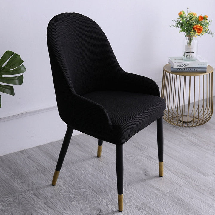 Perfect Fit High Elasticity Curved Chair Cover | Stonrfield