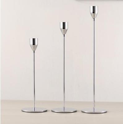 Stornfield | 3-piece metal candle holder set
