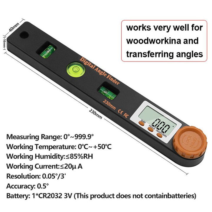 4 in 1 Digital Angle Finder | Stornfield