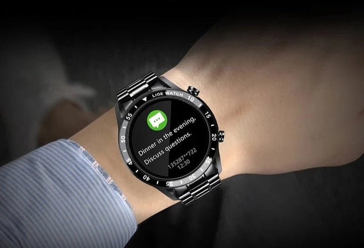 Stornfield | Luxury 4G Smartwatch – Stylish Watch with Calls, GPS & Health Features