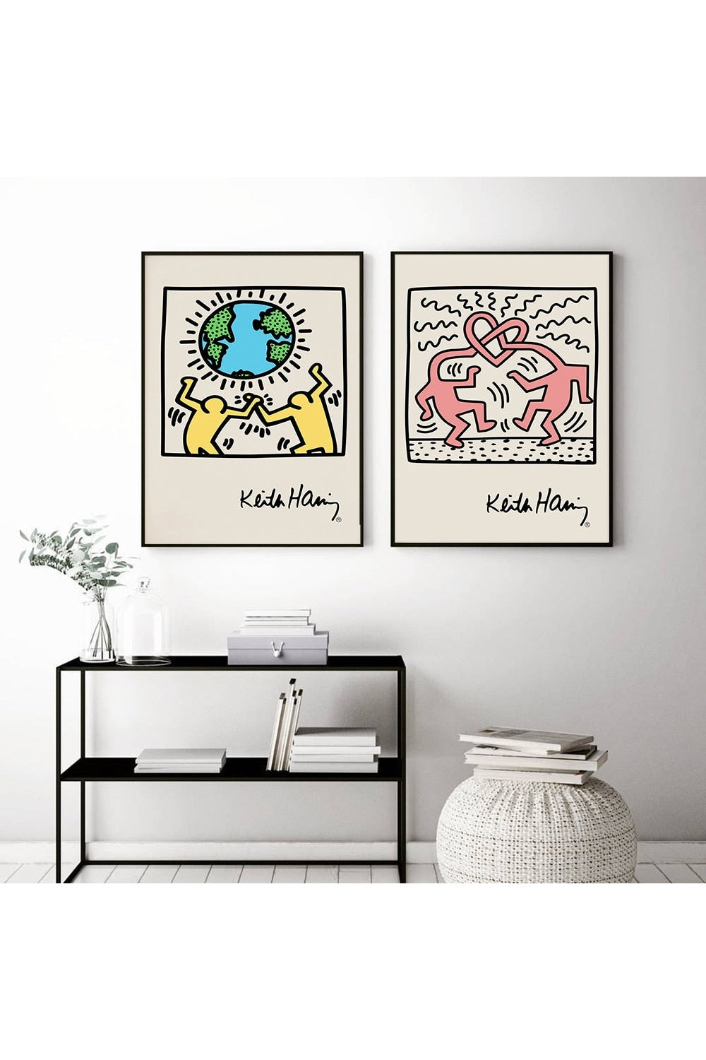 Stornfield | Keith Haring Inspired Canvas Art