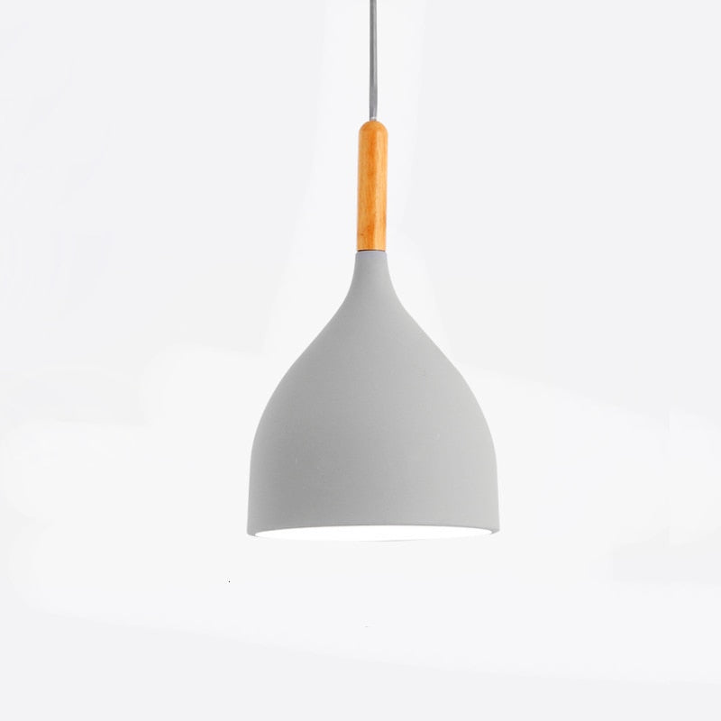 Stornfield | Talon - Modern Wooden Teardrop Pendant Light Scandinavian Ceiling Light