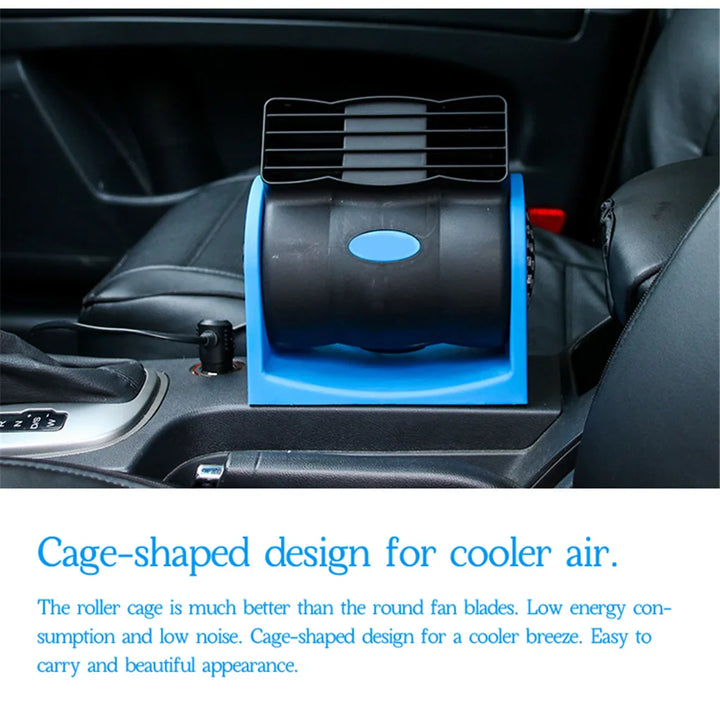 Portable DC 12V-24V Car AC Air Fan Cooler Car Bladeless Air Conditioner Summer Car Vehicle Truck Cooling Air Fan | Stornfield