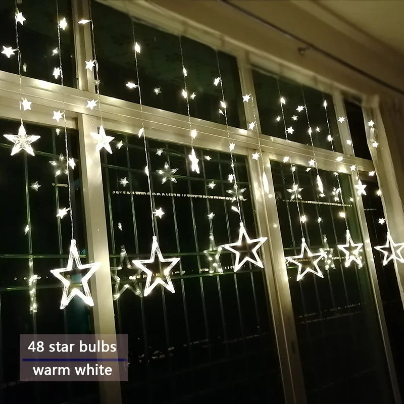 LED Star Garland - StarryGlow | Stornfield