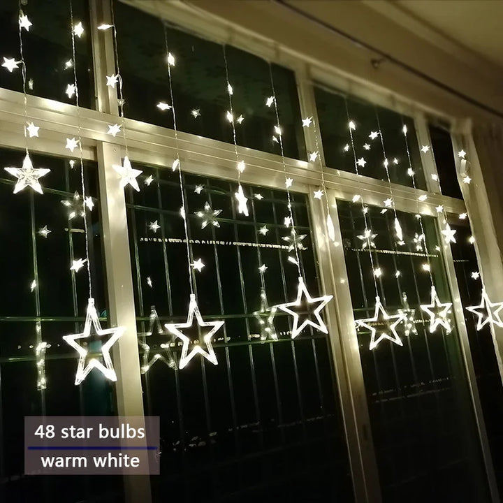 LED Star Garland - StarryGlow | Stornfield