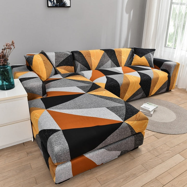 Modern Non-slip Colorful Elastic Sofa Cover | Stornfield