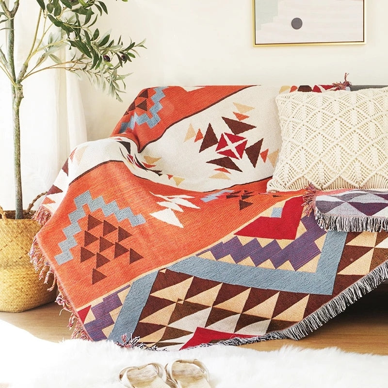 Vintage Pumpkin Sofa Cover Stornfieldanket | Stornfield