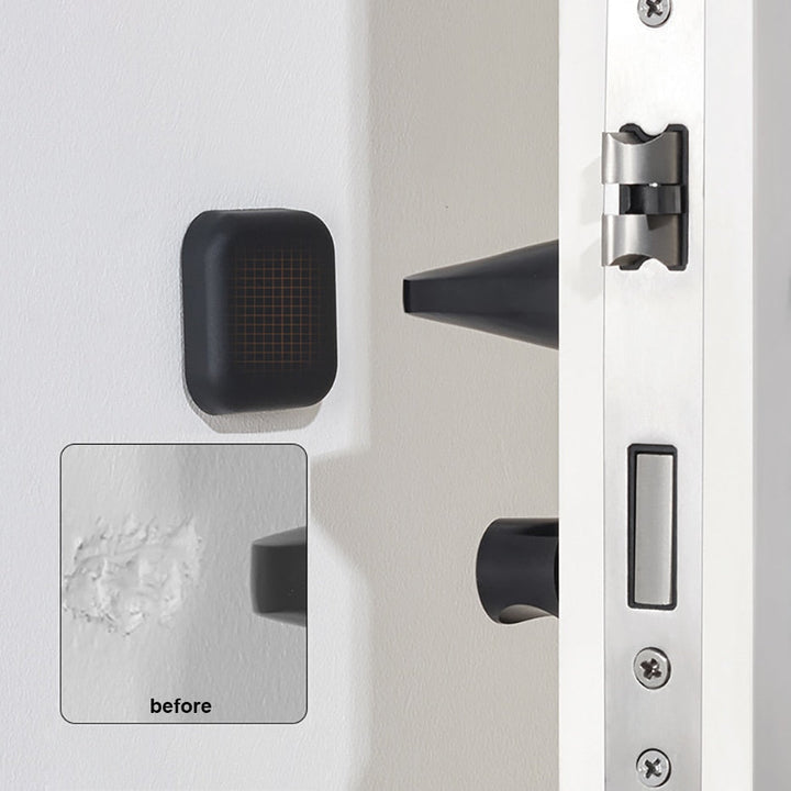Stornfield | Self-Adhesive Silicone Door Stopper for Shock Absorption and Noise Reduction, DIY Wall Protection