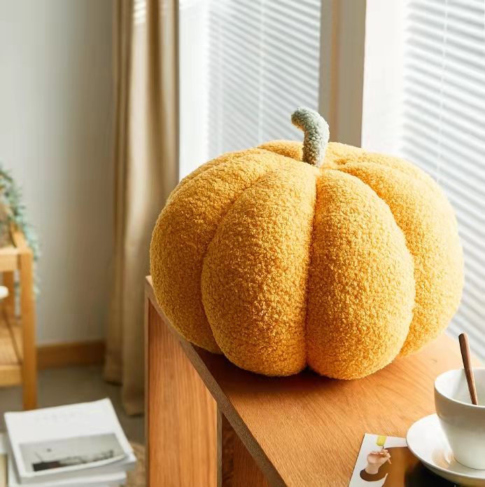 Fluffy Pumpkin Cushion | Stornfield