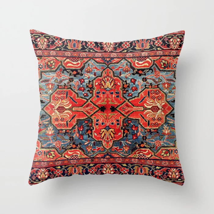 Stornfield | Nordic Moroccan Style Cushion Cover, Luxury Indian Boho Living Room Bedroom Cushion Cover, Lumbar Cushion, Home Decor