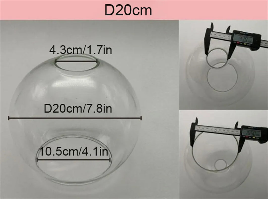 Stornfield | ClearShade | Transparent Lampshade Light Cover