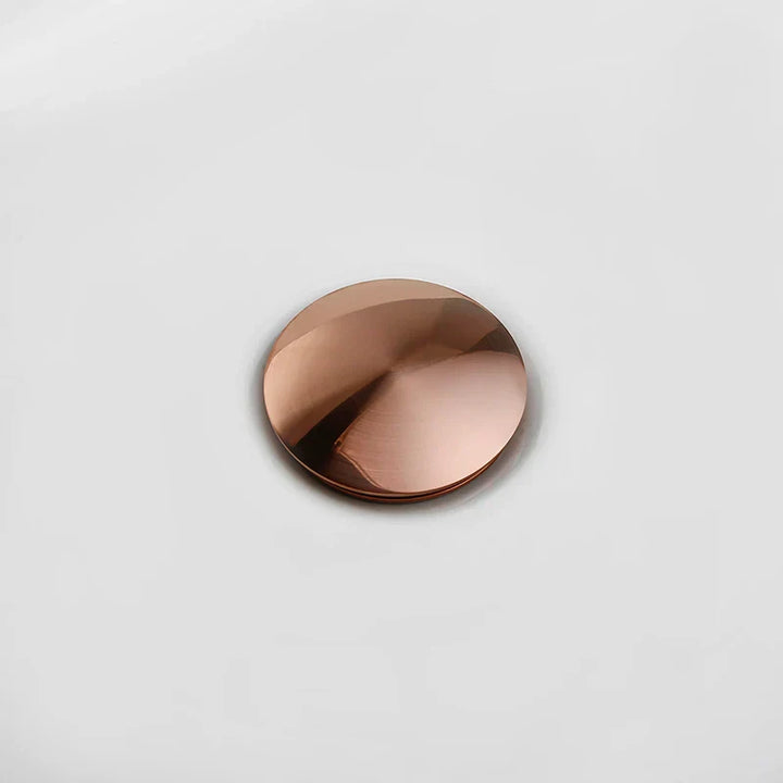 Bagnolux Rose Gold Sink Drain Valve Stornfield