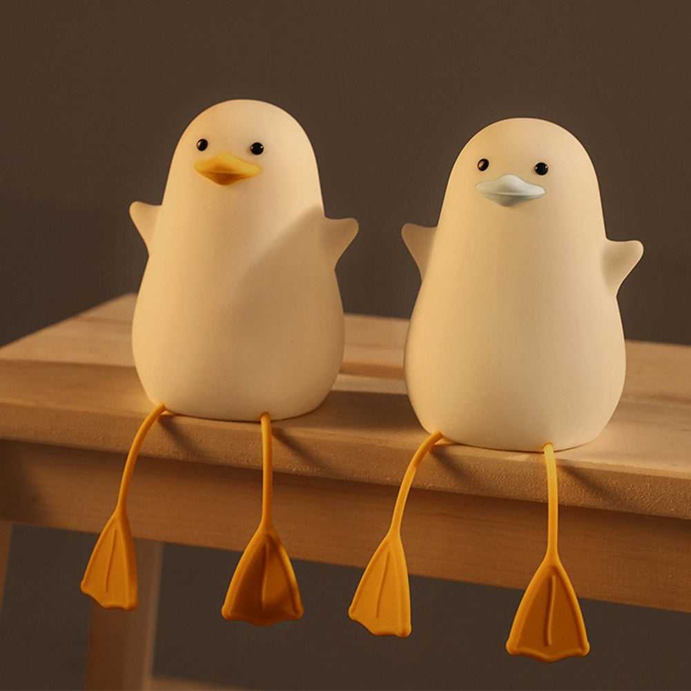 Happy Duck Bedside Night Lamp | Stonrfield