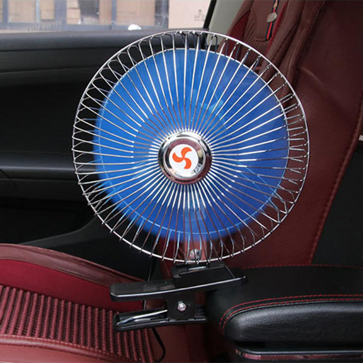 Mini Adjustable Cooling Car Clip Fan | Stornfield