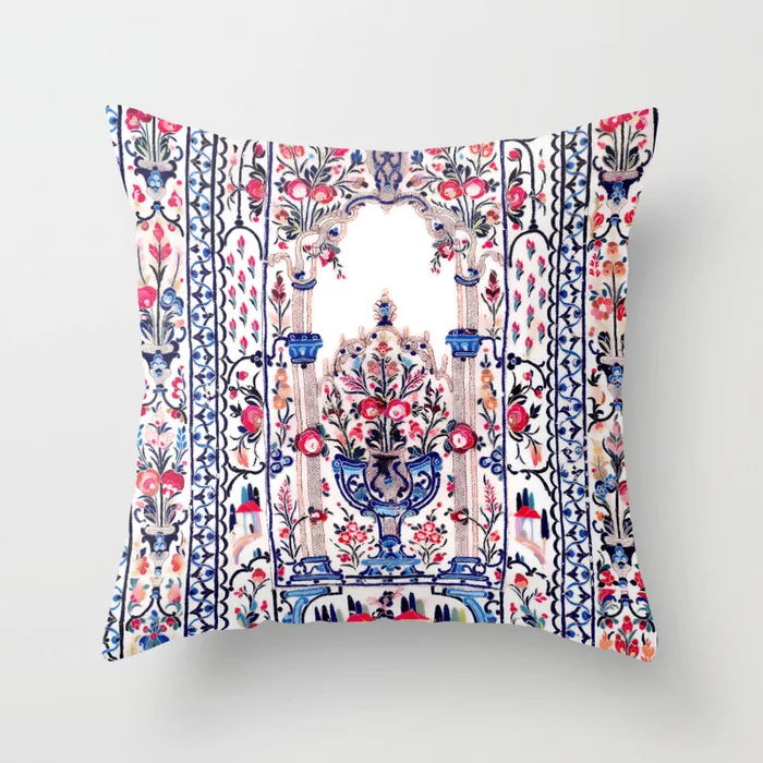 Stornfield | Nordic Cushion Cover Moroccan Style Cushion Cover Luxury Bohemian Indian Pillowcase Lumbar Cushion Cover for Living Room and Bedroom Home Decor
