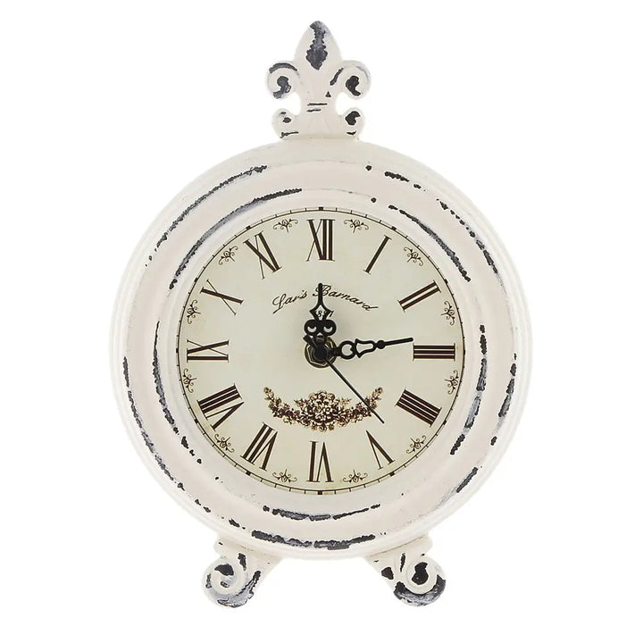 Stornfield | Vintage Wooden Table Clock with Alarm