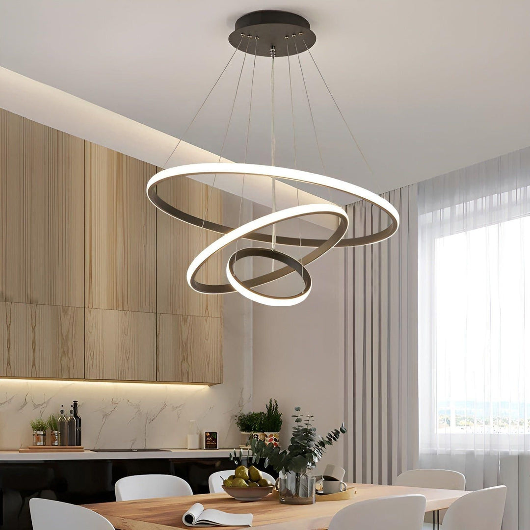 LED pendant light with ball design – Modern and Elegant | Ideal for living room or dining room | Stornfield