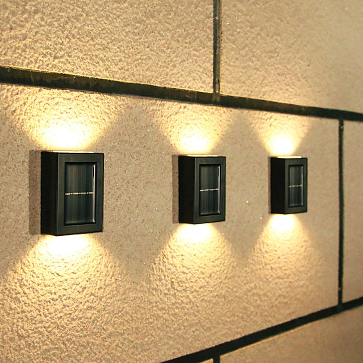 Solar Finish Fence Lighting - IP65 Weatherproof Solar LED Wall Light for Outdoor | Stornfield