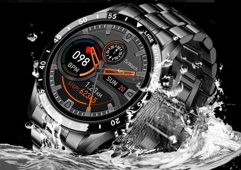 Stornfield | Luxury 4G Smartwatch – Stylish Watch with Calls, GPS & Health Features