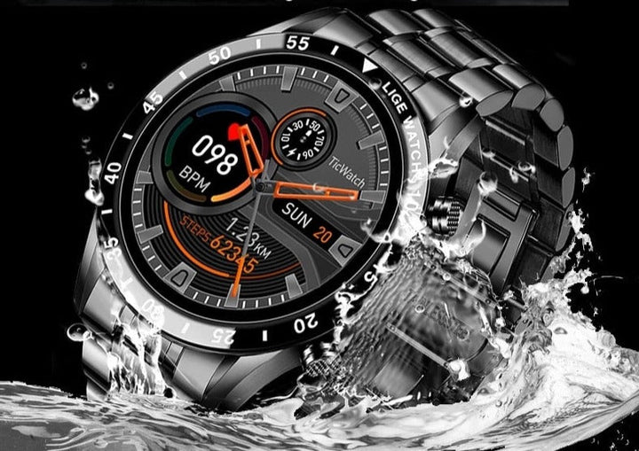 Stornfield | Luxury 4G Smartwatch – Stylish Watch with Calls, GPS & Health Features