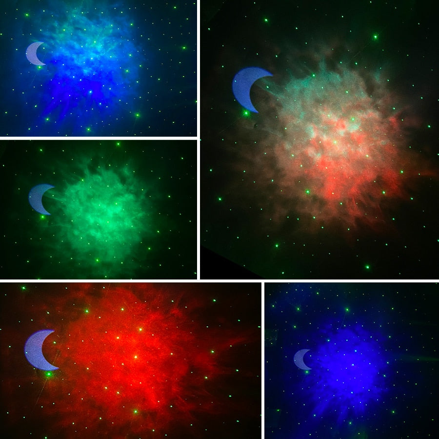 Galaxy Glow Rotating Starry Sky Projector | Stornfield