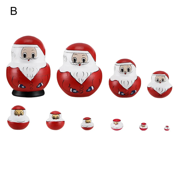 Stornfield | 10pcs/set Wooden Matryoshka Russian Dolls
