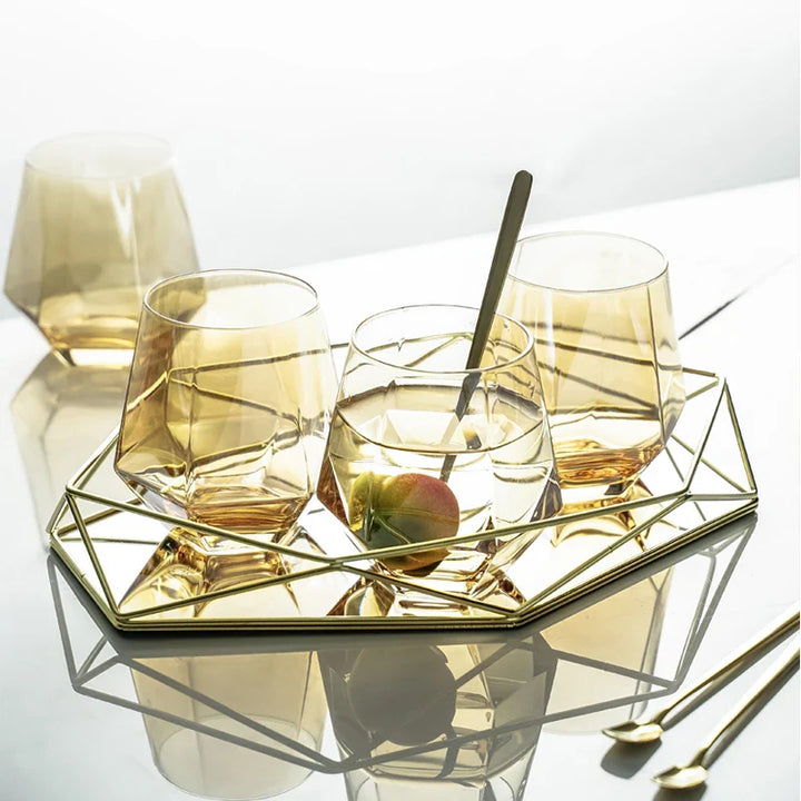 Polygon Glass Tray Stornfield
