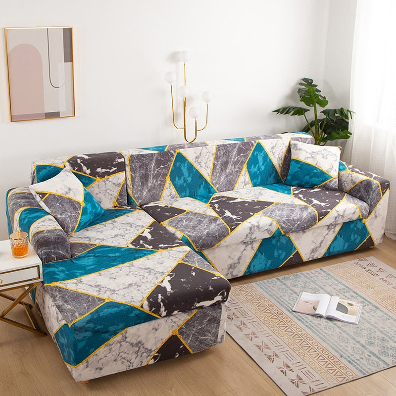 Modern Non-slip Colorful Elastic Sofa Cover | Stornfield