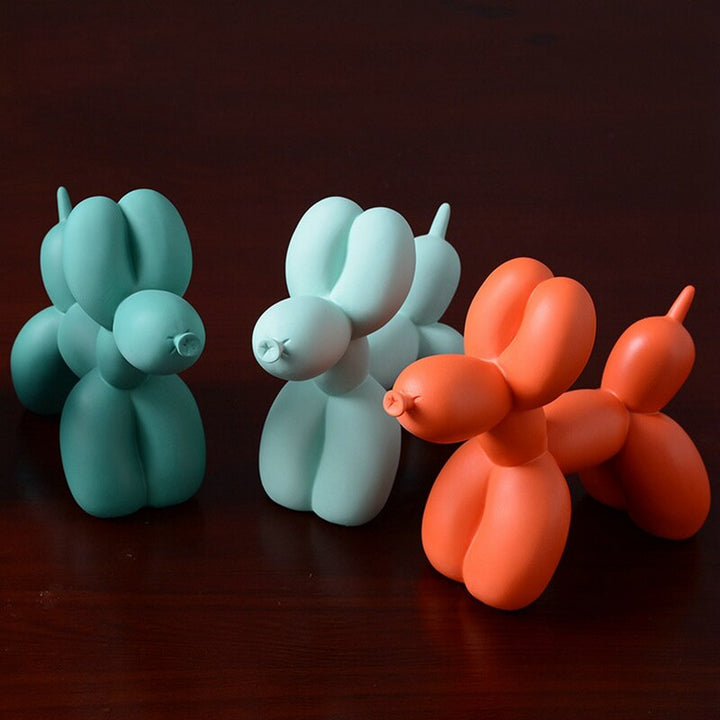 Stornfield | Lively Balloon Dog Sculpture | Pop Art Decor | Modern Home Decor | Handmade Statue