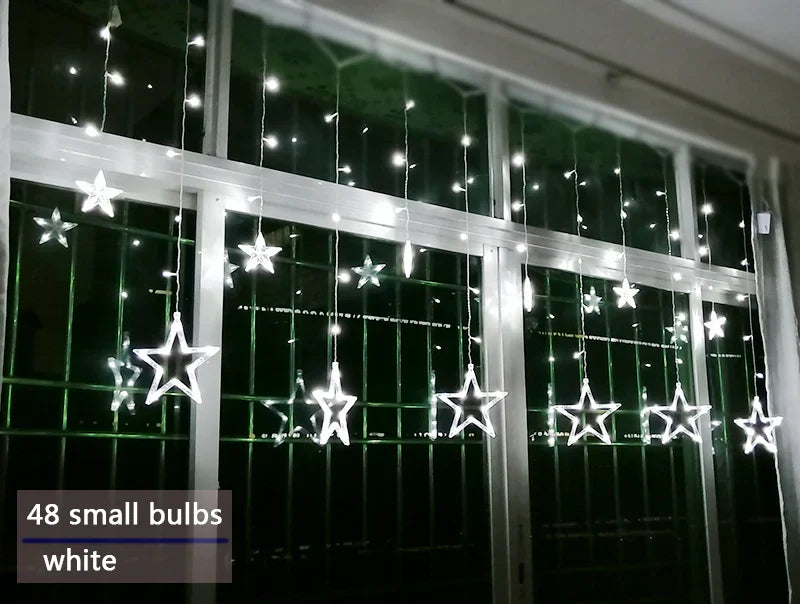 LED Star Garland - StarryGlow | Stornfield