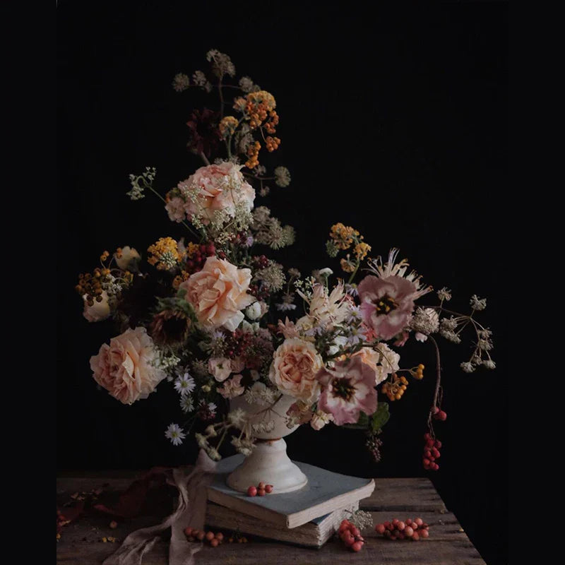 Stornfield | European Vintage Iron Chalice Vase
