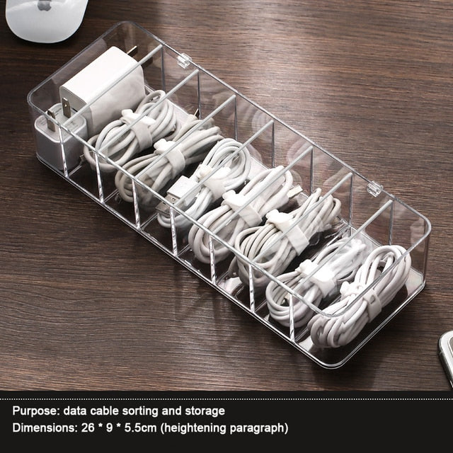 Transparent CaStonrfielde Organizer Box | Stonrfield