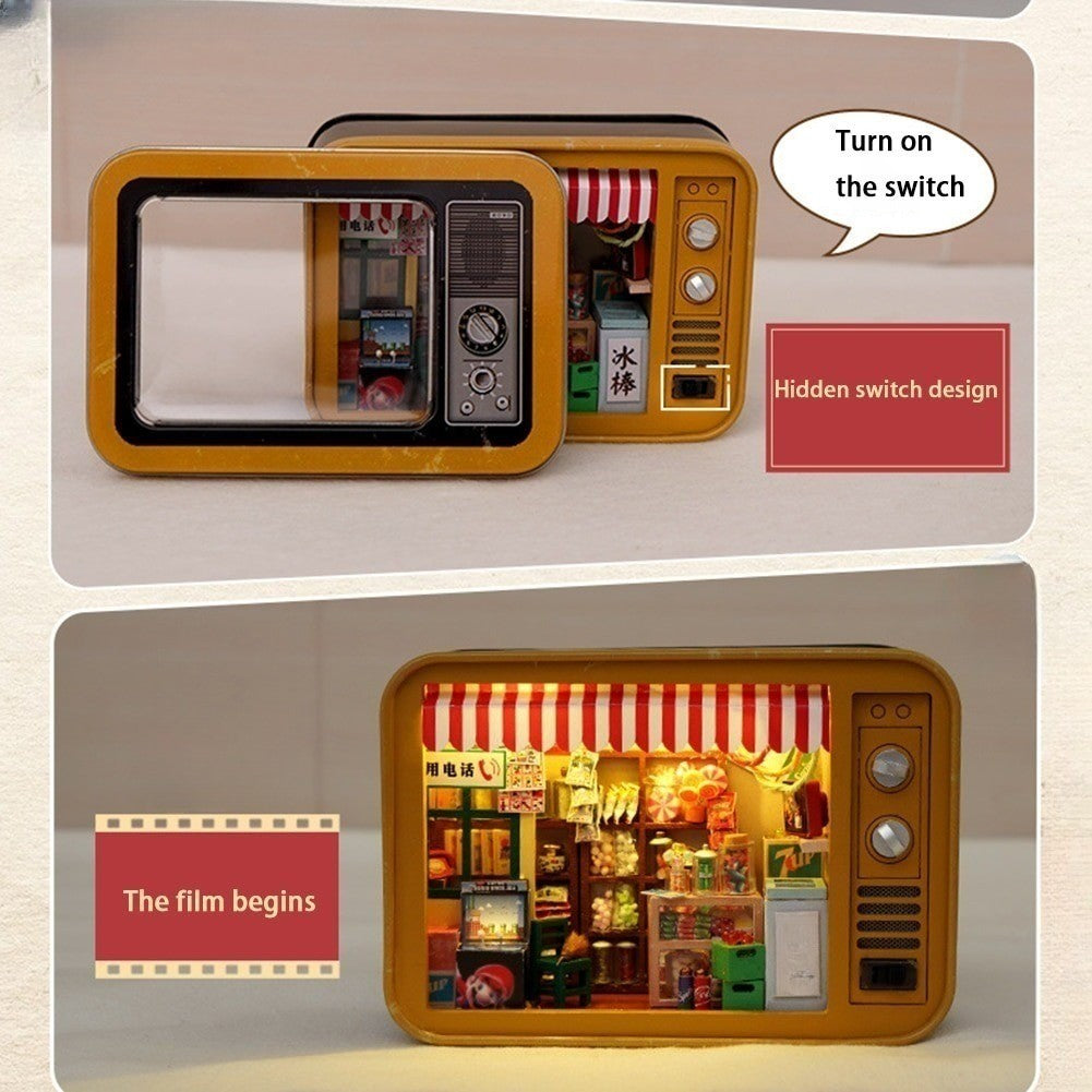 Mini Mansion Wooden Furnished Doll House | Stornfield