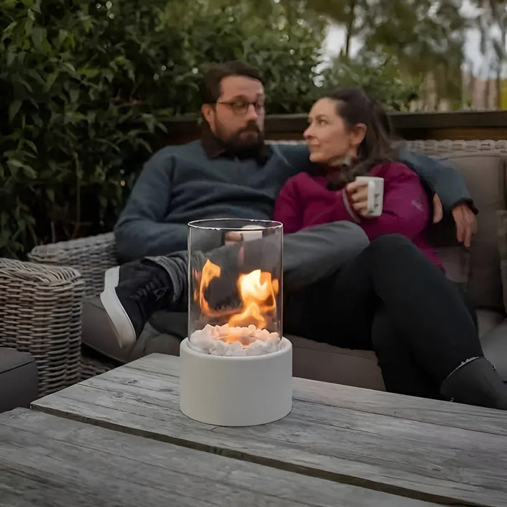 Portable Mini Fire Pit – Decorative Table Fireplace for Terrace & Garden | Stornfield