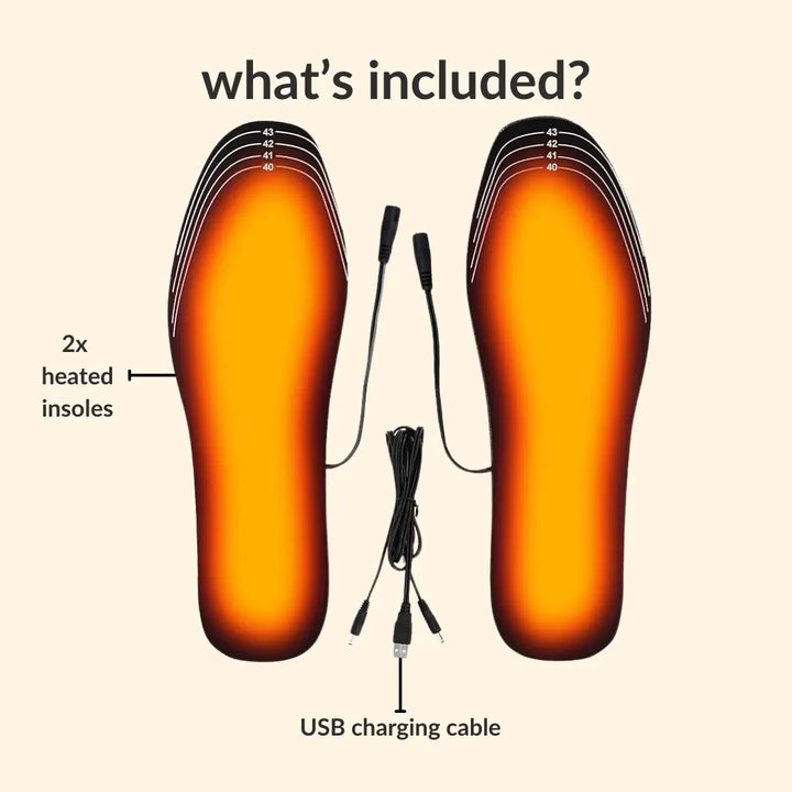Premium heated insoles for cozy winter comfort | Stornfield