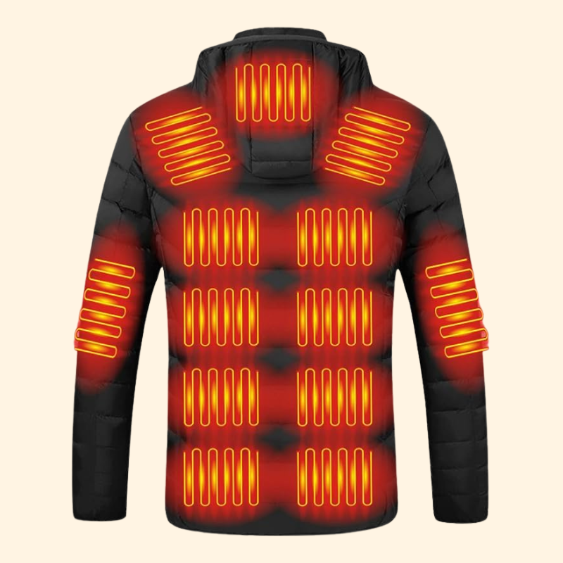 Ultimate heated puffer jacket for all weather conditions | Stornfield