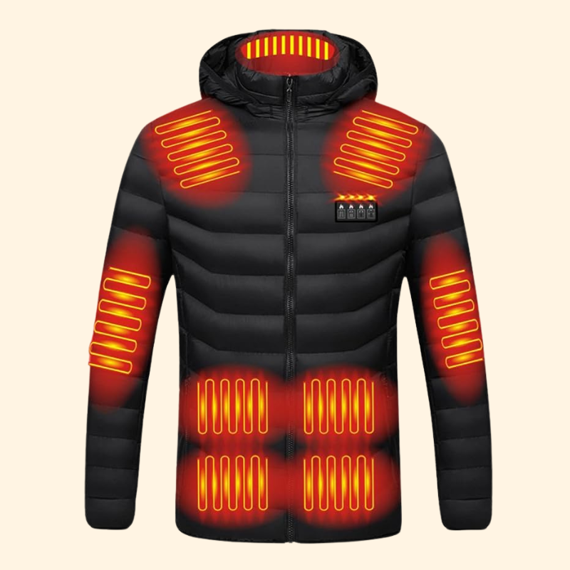 Ultimate heated puffer jacket for all weather conditions | Stornfield