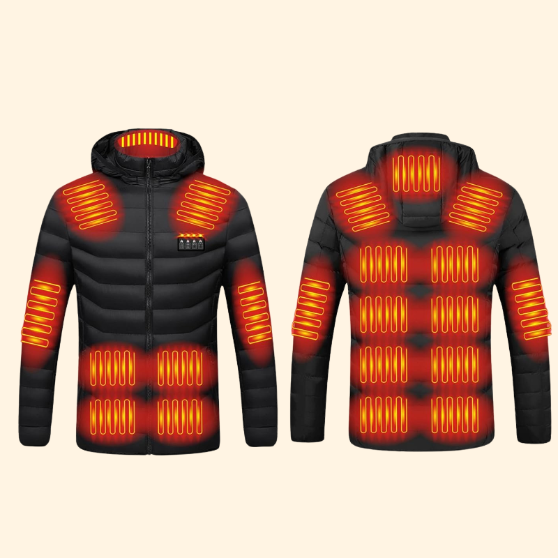 Ultimate heated puffer jacket for all weather conditions | Stornfield