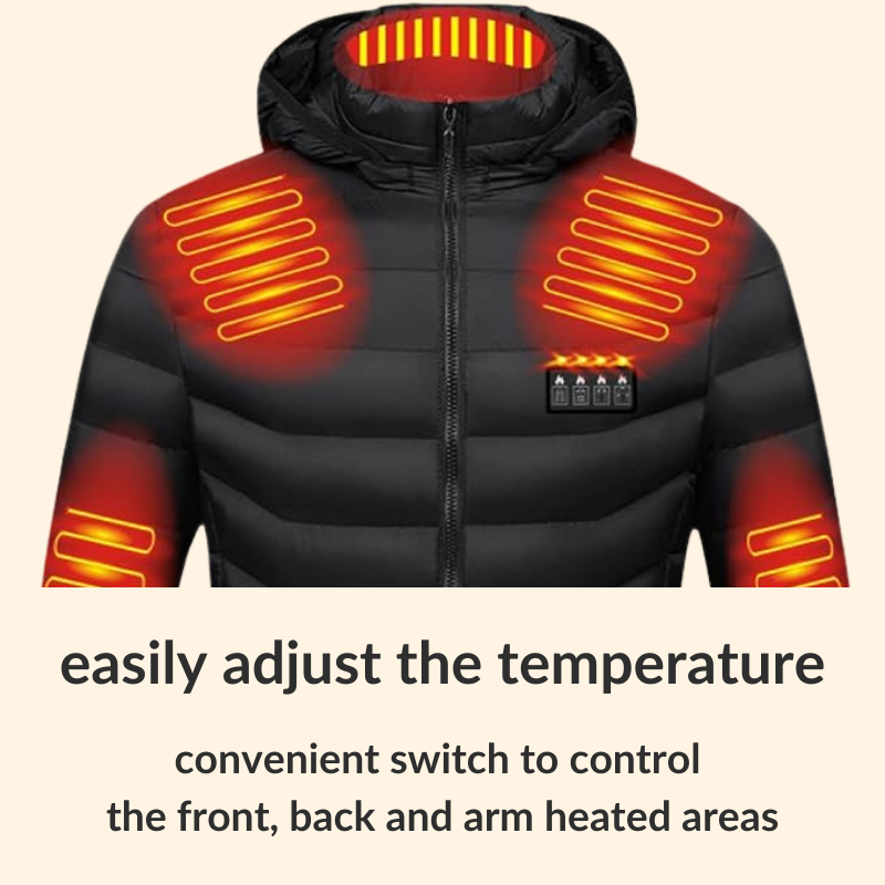 Ultimate heated puffer jacket for all weather conditions | Stornfield