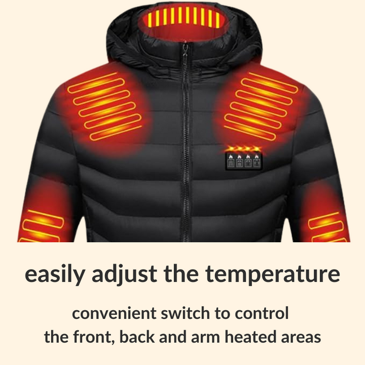 Ultimate heated puffer jacket for all weather conditions | Stornfield