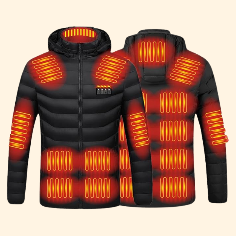 Ultimate heated puffer jacket for all weather conditions | Stornfield