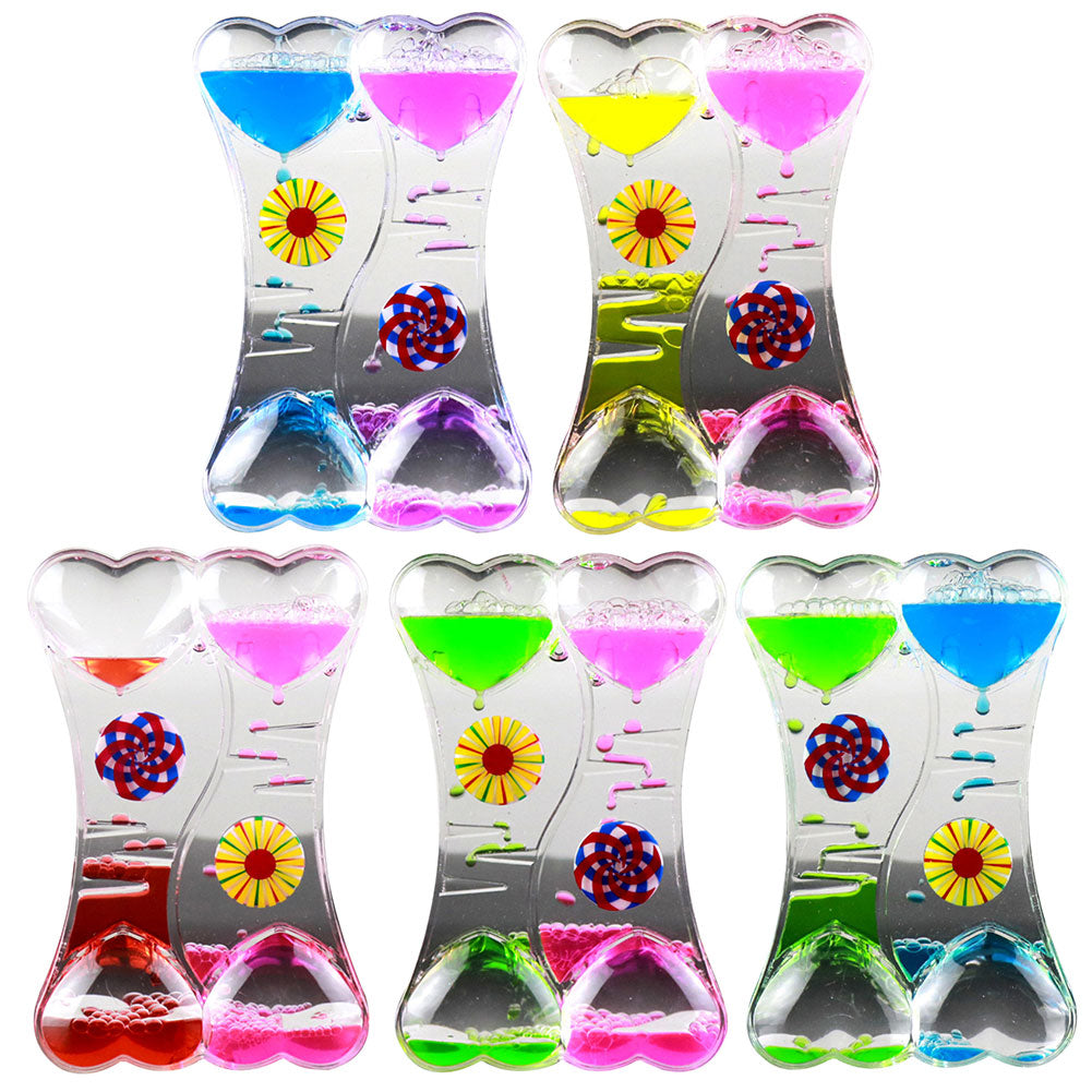DouStornfielde Floating Hearts Hourglass | Stornfield