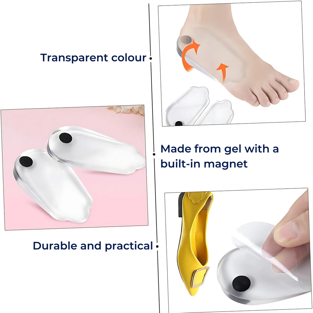 HeelGuard | Silicone Gel Heel Pads – Heel Pain Relief – Cushioning Pad – Orthopedic Support for Everyday Comfort Stornfield