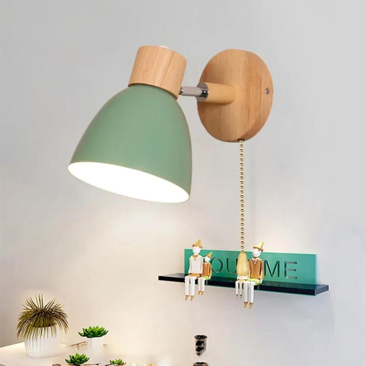 Elegant wall application made of wood - modern and warm design | Stornfield