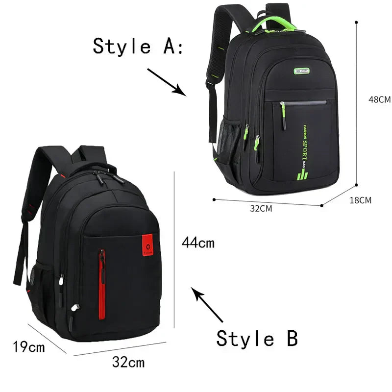 VanguardGear Men's Backpack – Waterproof & Stylish for Work and Travel | Stornfield