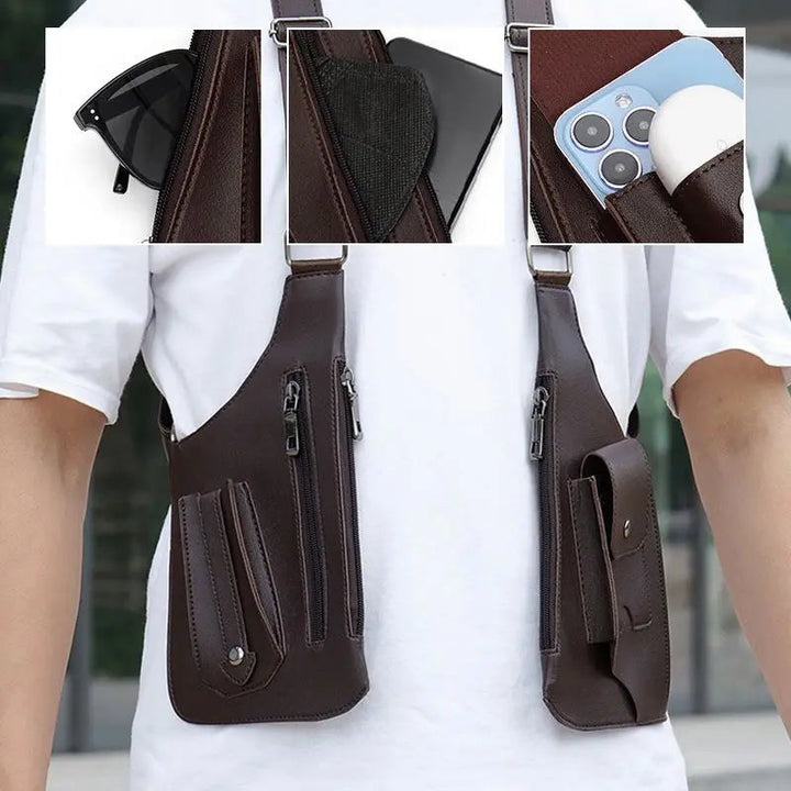 Stornfield | Men's Anti-Theft Shoulder Bag with Multiple Compartments