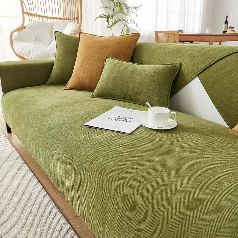 Nature Linen Handwoven Anti-scratch Couch Cover 70x70 cm | Stornfield
