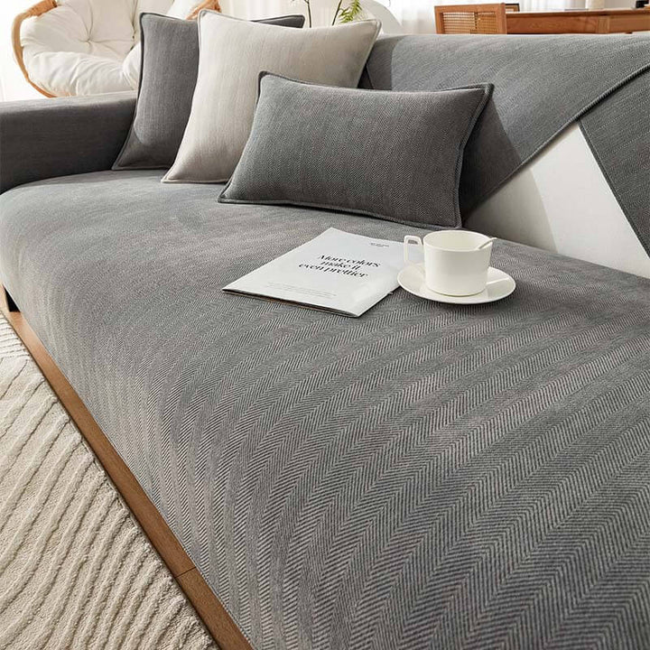 Nature Linen Handwoven Anti-scratch Couch Cover 70x70 cm | Stornfield