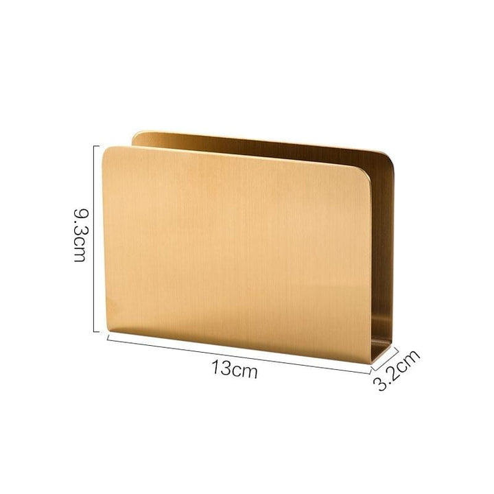 Stornfield | Porte-serviette - SteelElegance - Simple et élégant - Acier inoxydable durable