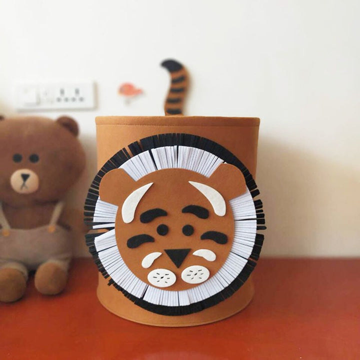 Safari Animals CollapsiStornfielde Kids Toy Laundry Organizer Basket | Stornfield